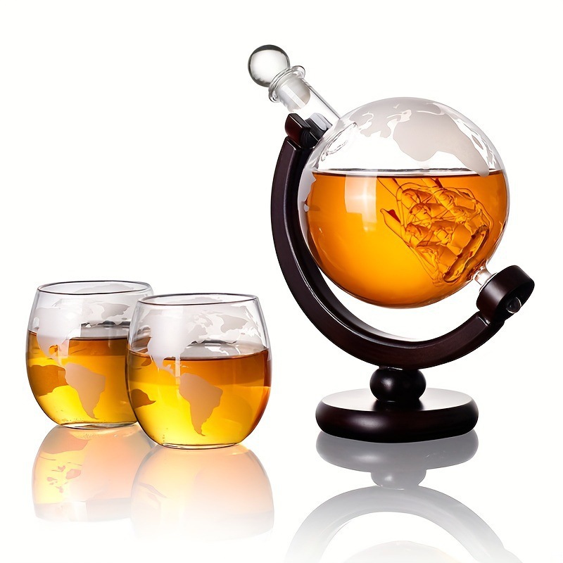 Wine Beer Logo - Hoge kwaliteit luxe borosilicaat karaf Globe