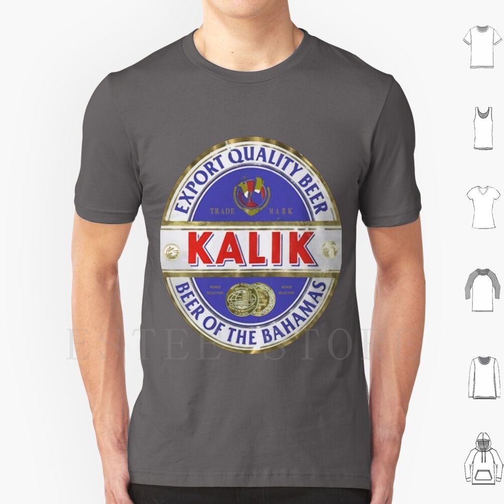 Wine Beer Logo - Kalik-Drink Bier Logo T-shirt Katoen Mannen