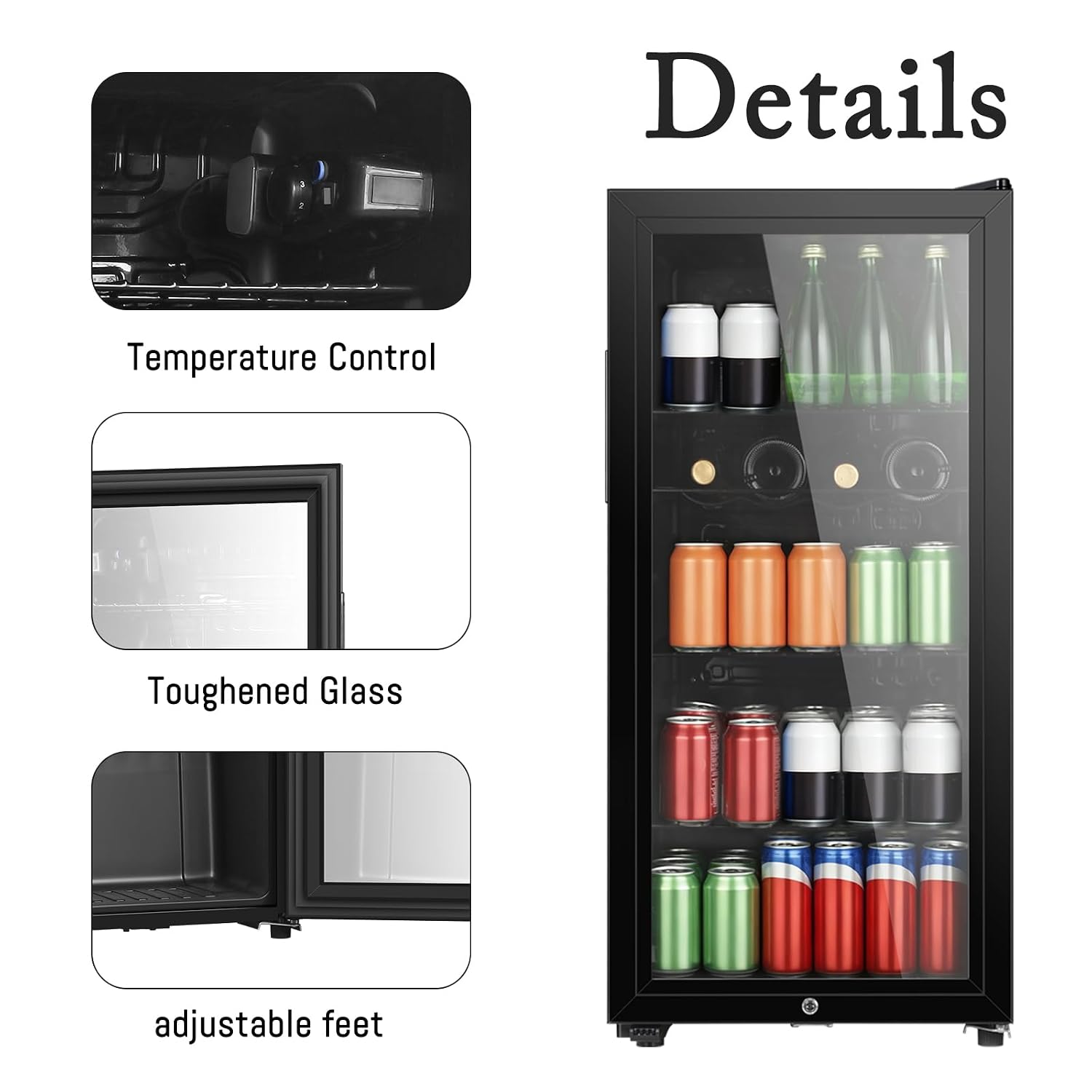 4,5 cu.ft drankenkoelkast, min - Wine Beer Fridge recensie en prijs