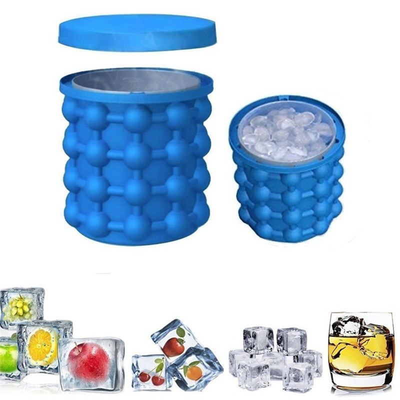 Draagbare siliconen ijsblokjes - Wine Beer Cooler recensie en prijs