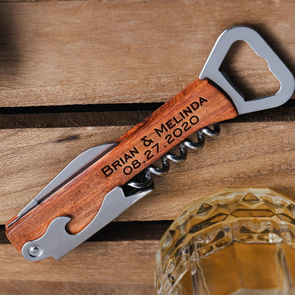 Gepersonaliseerde logo houten  - Wine Beer Logo recensie en prijs