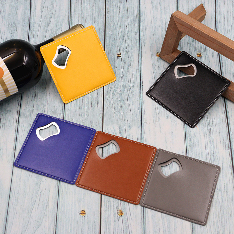 100 stuks PU lederen gepersona - Wine Beer Logo recensie en prijs