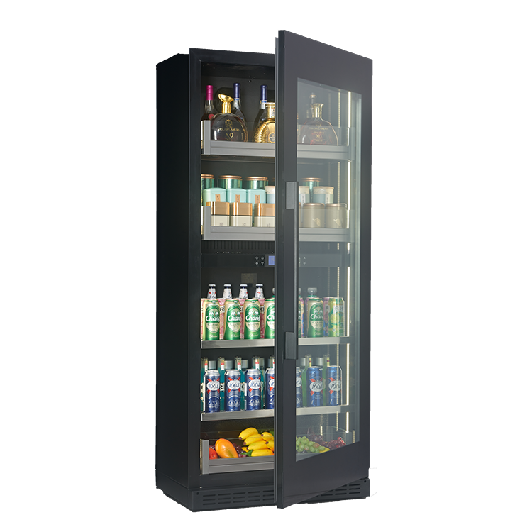 Elektrische zwarte glazen deur - Wine Beer Cooler recensie en prijs
