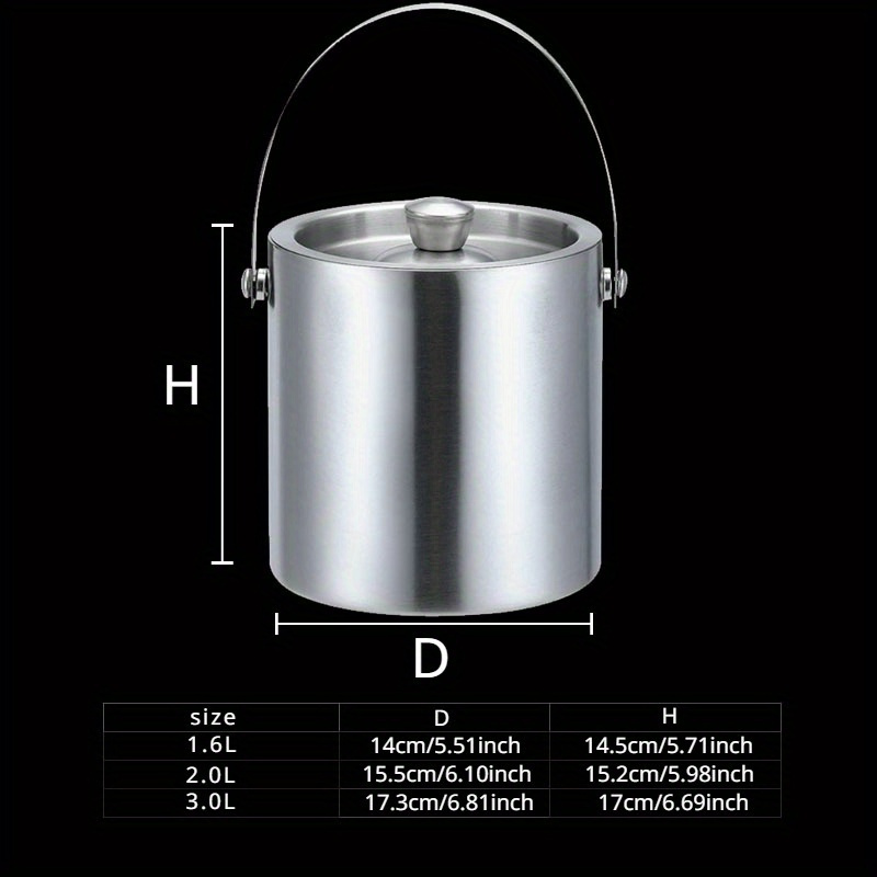 1,6l/2l/3l Roestvrijstalen Geï - Wine Beer Cooler recensie en prijs