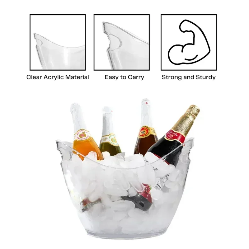 4/8L IJsemmer Transparante IJs - Wine Beer Cooler recensie en prijs