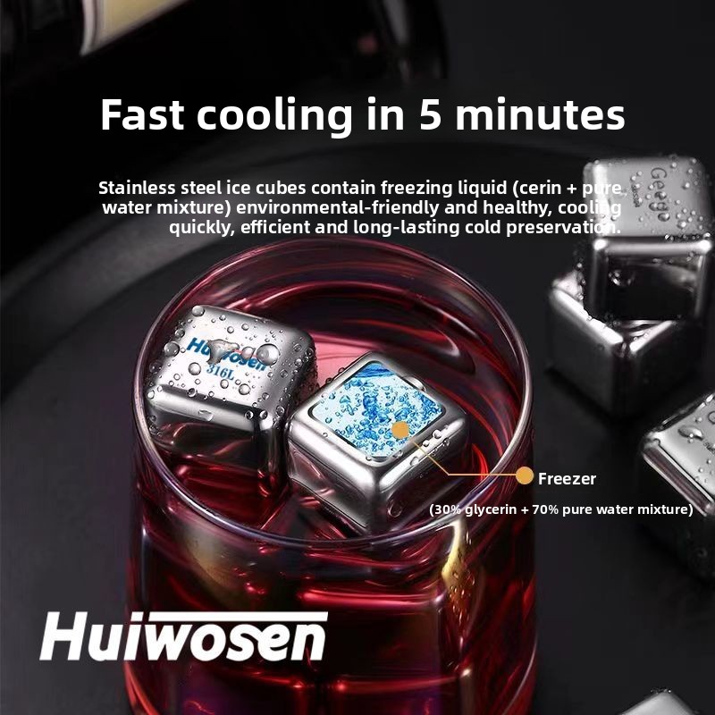 316 roestvrij staal ijsblokje  - Wine Beer Cooler recensie en prijs