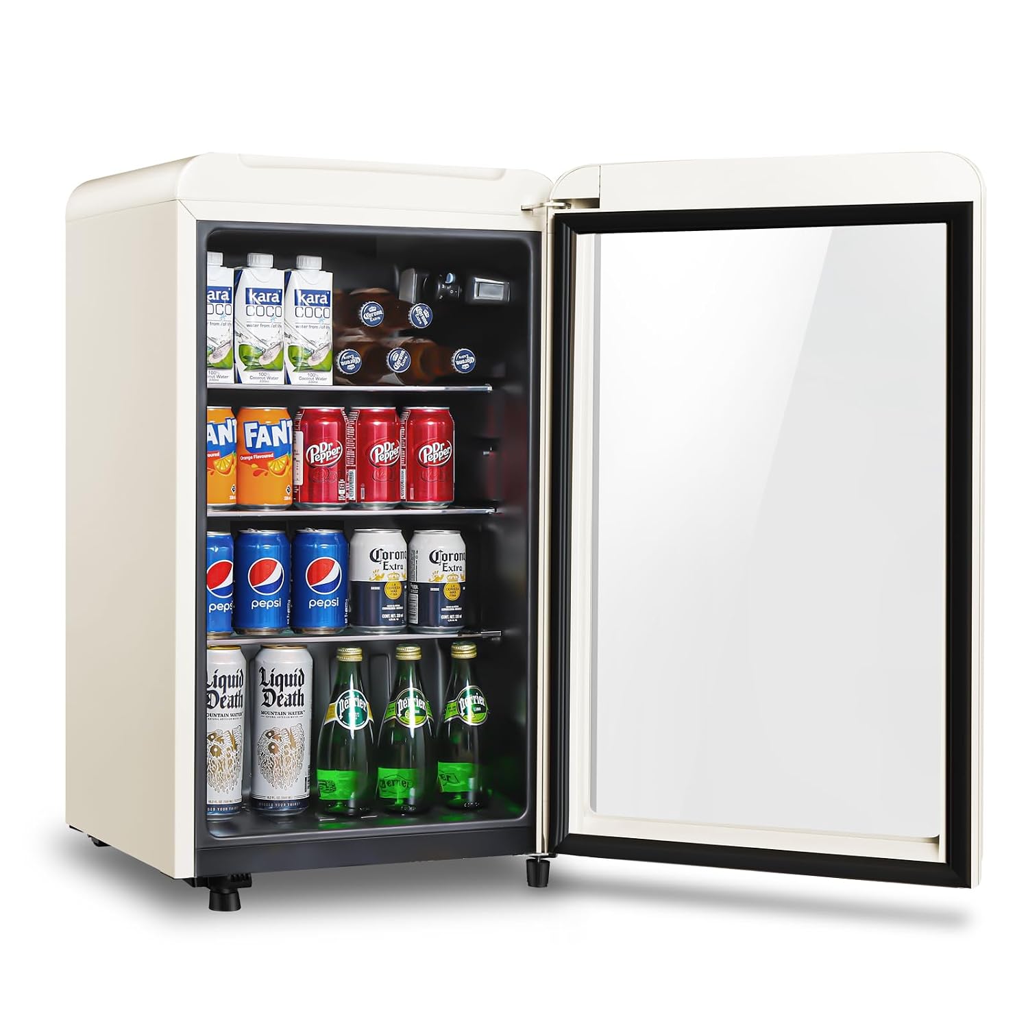 Retro drankenkoelkast, 3,2 Cu. - Wine Beer Mini Fridge recensie en prijs